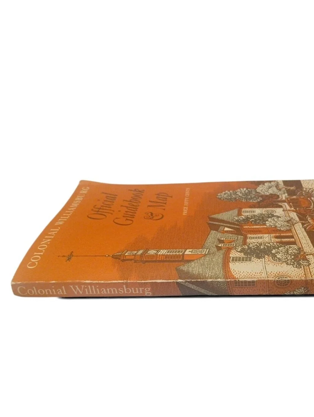Vintage Official Guidebook & Map | Colonial Williamsburg